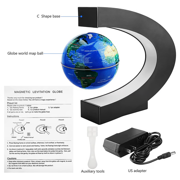 LED Magnetic Floating Globe for Home Décor
