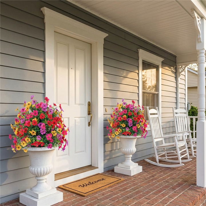 Bloomora Weatherproof Outdoor Flower Topiary - Elena Harper