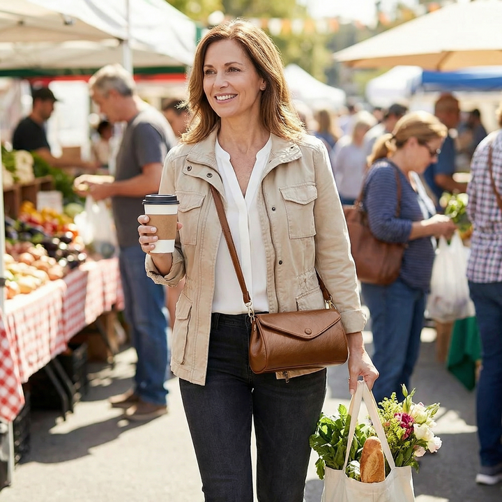 Calessa Compact Crossbody for Everyday Essentials - Elena Harper