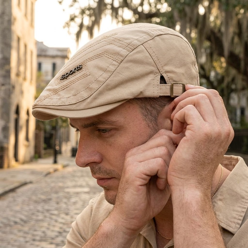 Caplow Low-Profile Flat Cap for Everyday Wear - Elena Harper