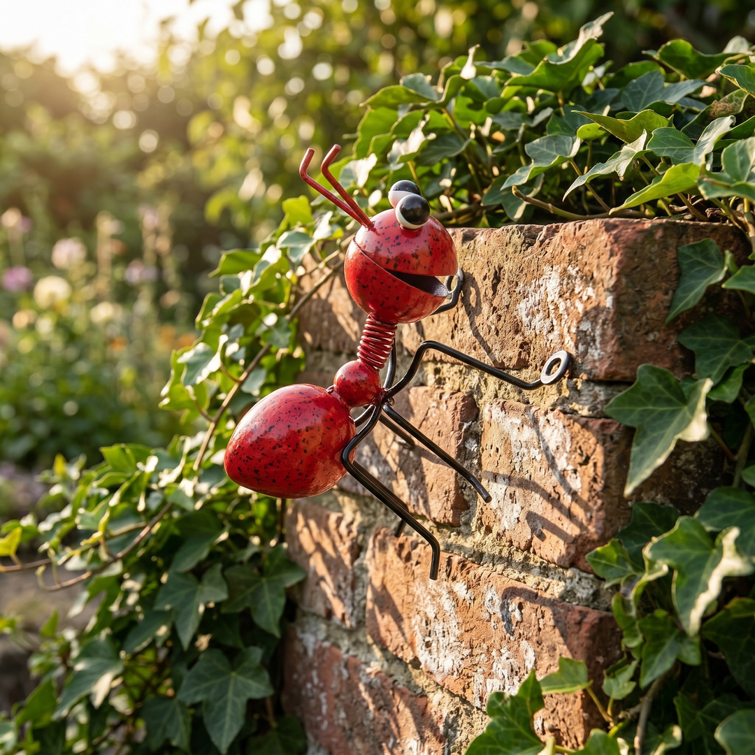 Antly Colorful Metal Ants for Whimsical Gardens - Elena Harper