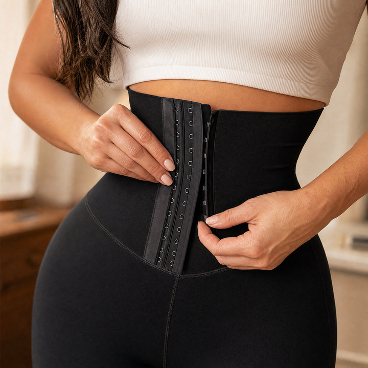 Cinchley Women's High-Waist Corset Leggings - Elena Harper