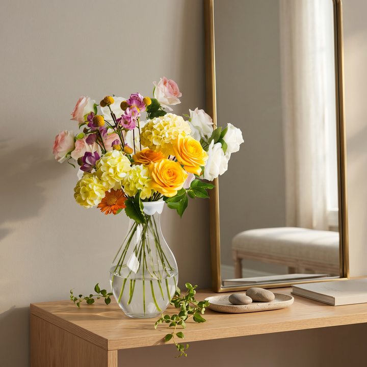 Bloomgrid Stretchable Vase Insert for Effortless Bouquets - Elena Harper