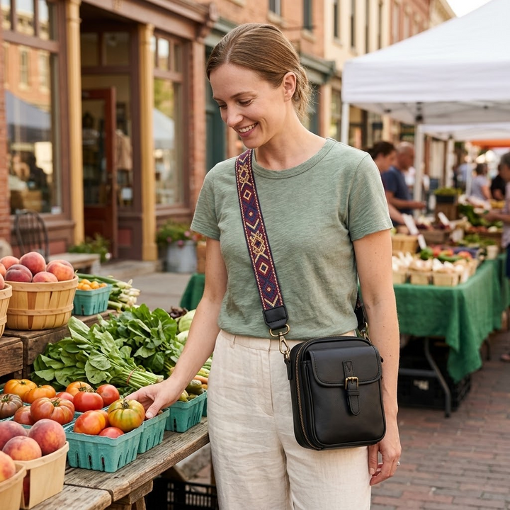 Carryn Organized Crossbody Bag with Card Slots - Elena Harper