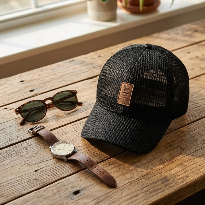 Breezee Full-Mesh Breathable Summer Baseball Cap - Elena Harper