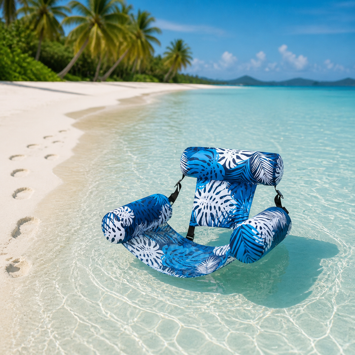Driftly Tropical Pool Lounger Float - Elena Harper