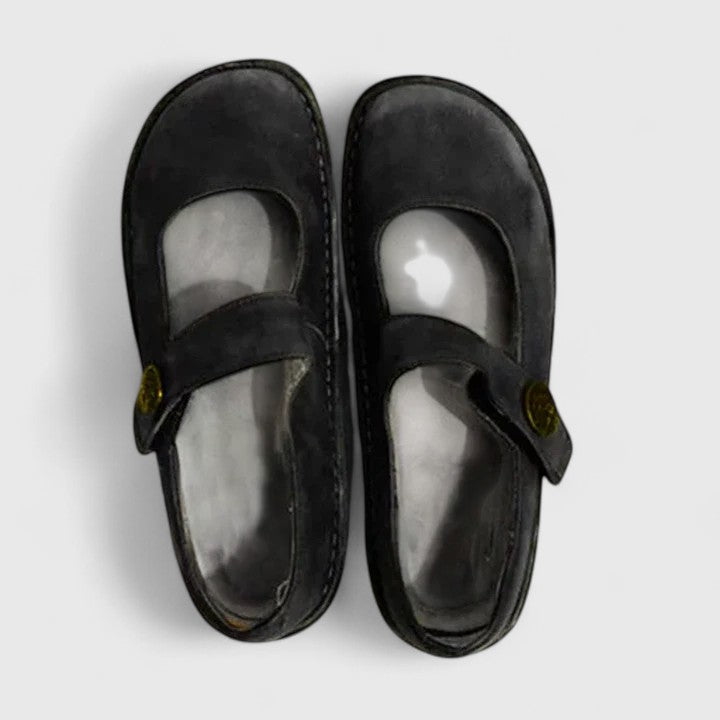 Margaret Classic Mary Jane Flats - Elena Harper
