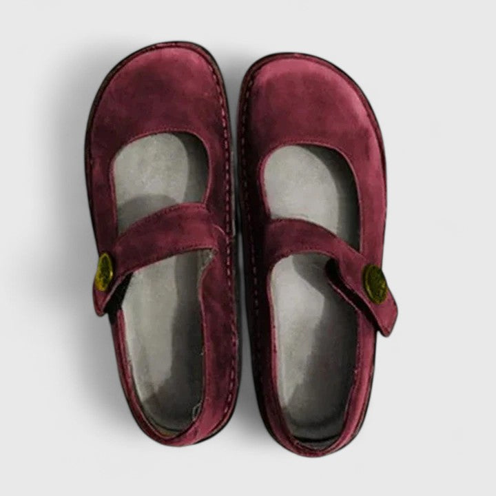 Margaret Classic Mary Jane Flats - Elena Harper