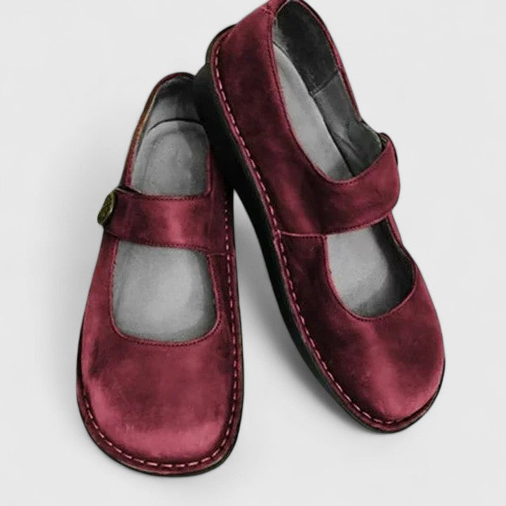 Margaret Classic Mary Jane Flats - Elena Harper