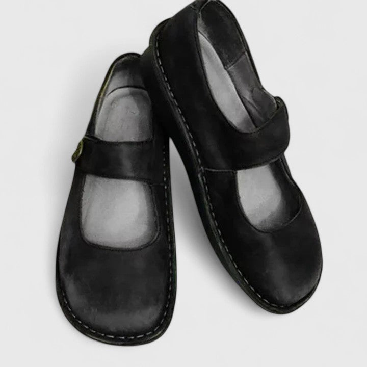 Margaret Classic Mary Jane Flats - Elena Harper
