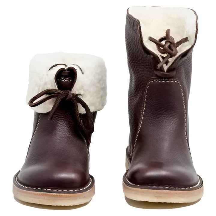 Guldvenne Women's Ankle Boots Winter Boots Lined, view 2 - Elena Harper