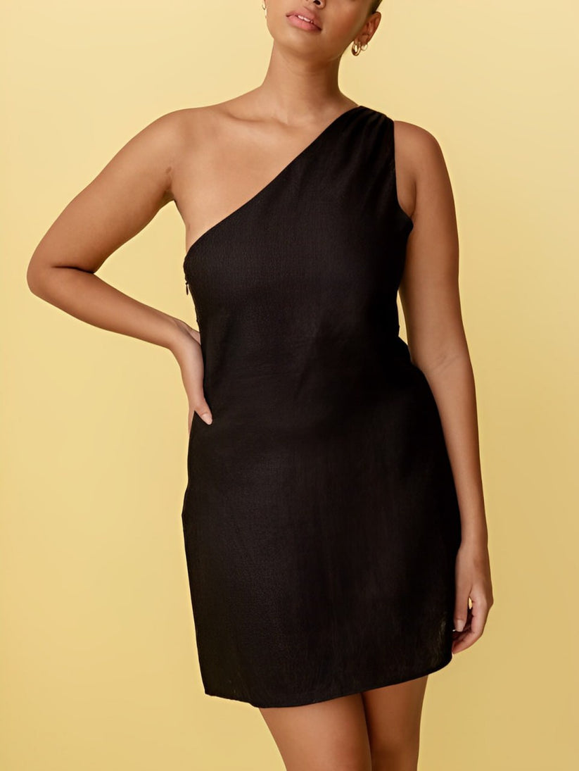 Selina - One-Shoulder Maxi Dress