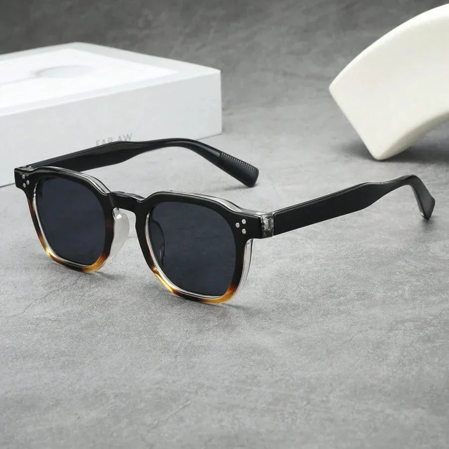 Round Tortoiseshell Sunglasses for Men