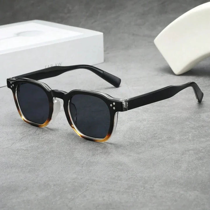 Round Tortoiseshell Sunglasses for Men