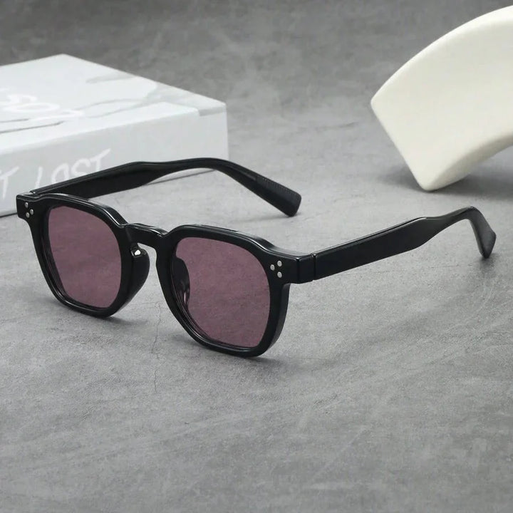 Round Tortoiseshell Sunglasses for Men