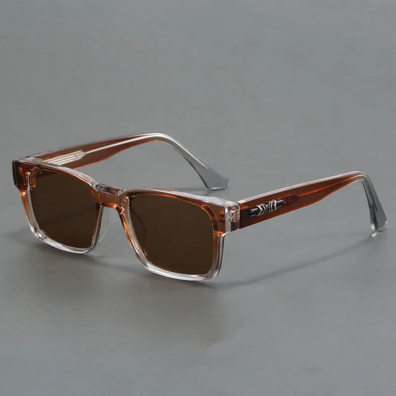 Men's Square Frame Glasses - Elena Harper