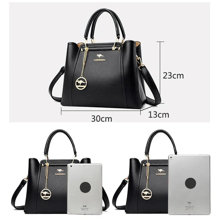 Zuri | Spacious 3-Layer Handbag