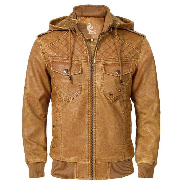 Agustine™ | Luxe Leather Jacket