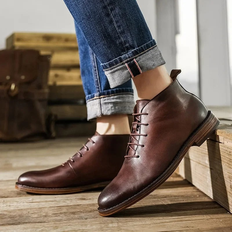 ELENA HARPER™  |  LEATHER BOOTS