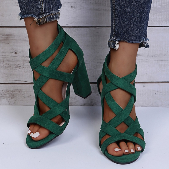 Women's Orthopedic Comfort Heels - Elegant & Supportive