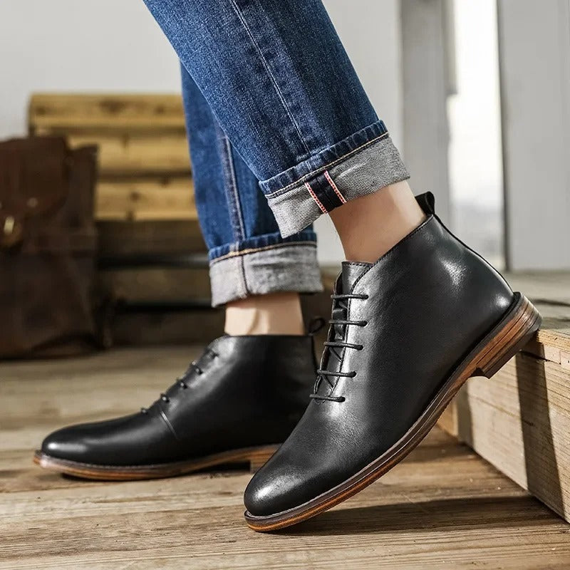 LAURENT MONACO | LEATHER BOOTS
