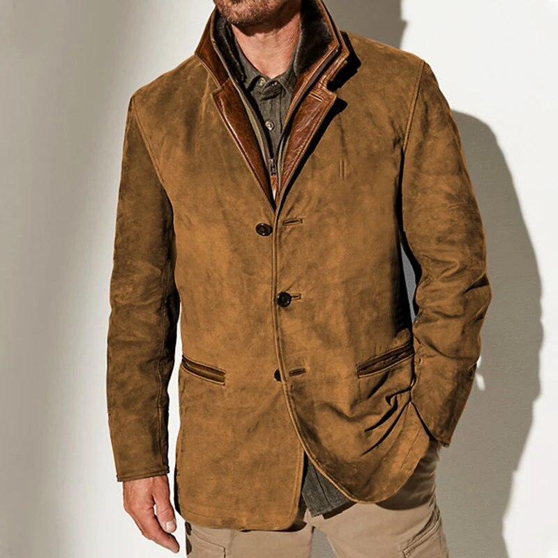Men's Wool Blend Jacket – Warmth, Comfort, and Elegance