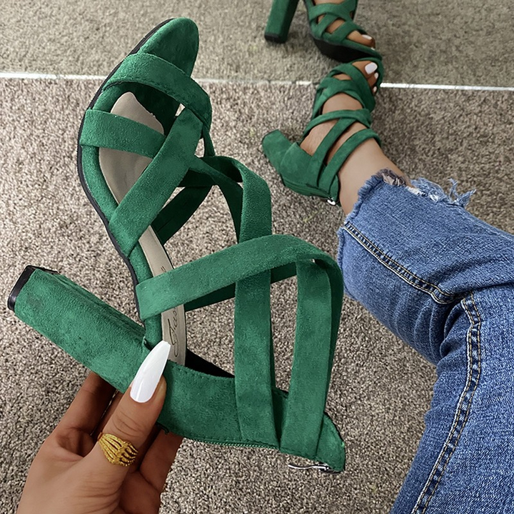 Women's Orthopedic Comfort Heels - Elegant & Supportive
