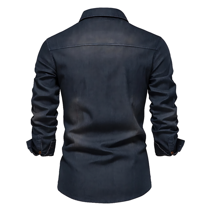 ELENA HARPER™  |  DENIM SHIRT FOR MEN
