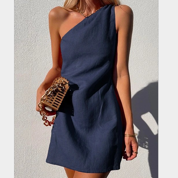 Selina - One-Shoulder Maxi Dress