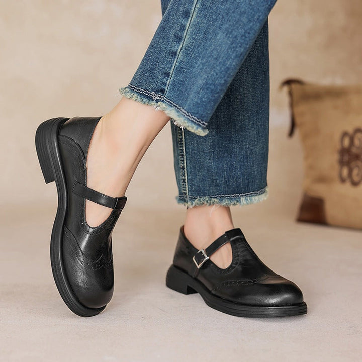 Celine™ | Classic Leather Brogue Shoes