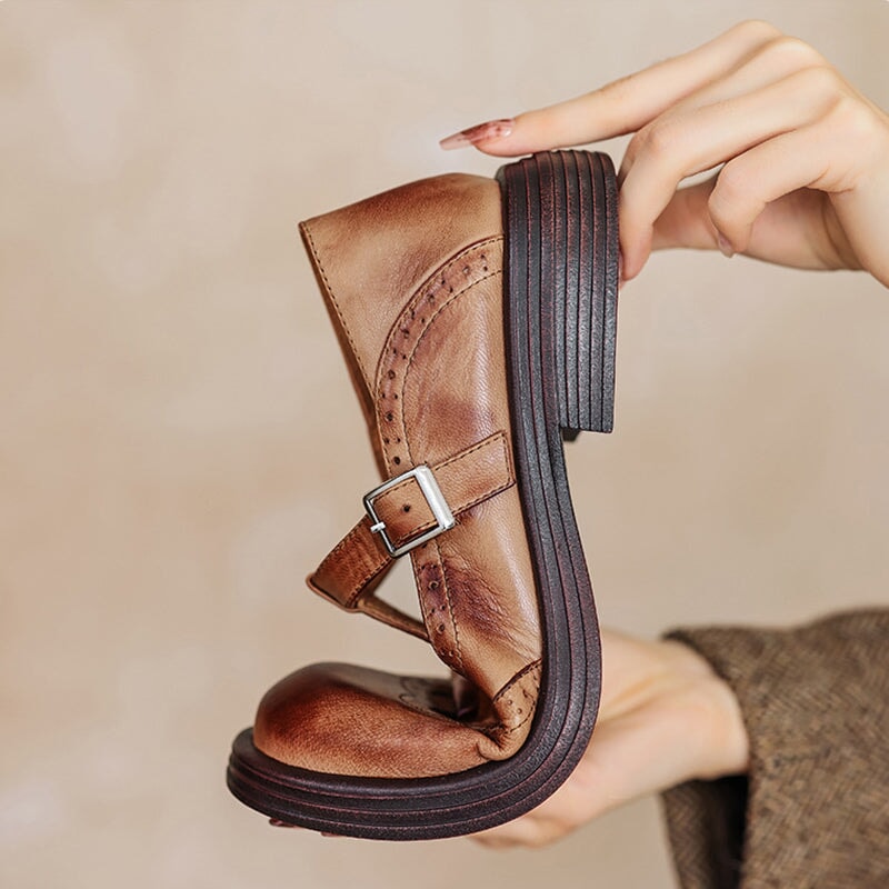 Celine™ | Classic Leather Brogue Shoes