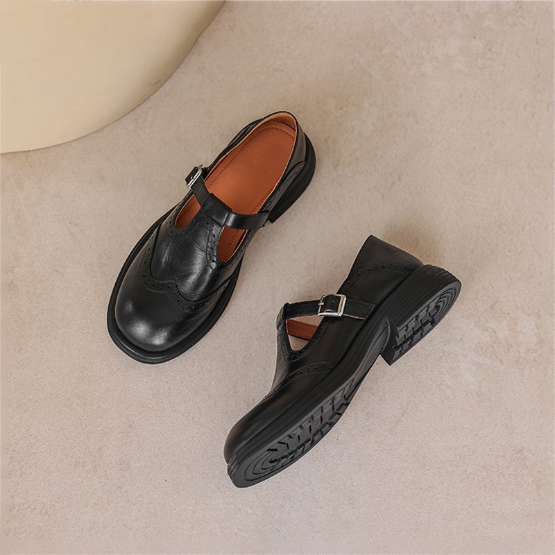 Celine™ | Classic Leather Brogue Shoes