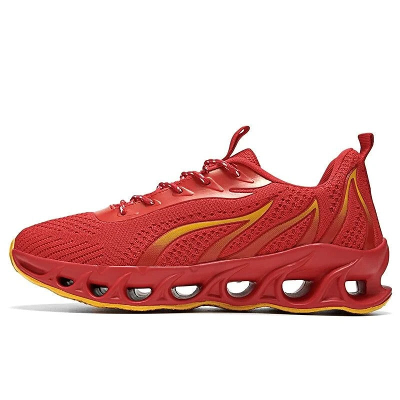 Men's Breathable Running Shoes with Cushioned Sole