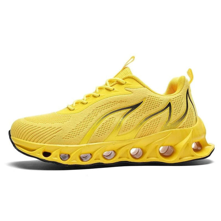 Men's Breathable Running Shoes with Cushioned Sole