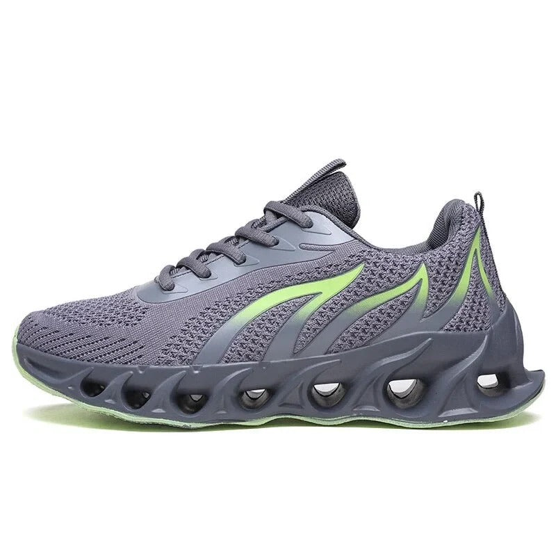 Men's Breathable Running Shoes with Cushioned Sole
