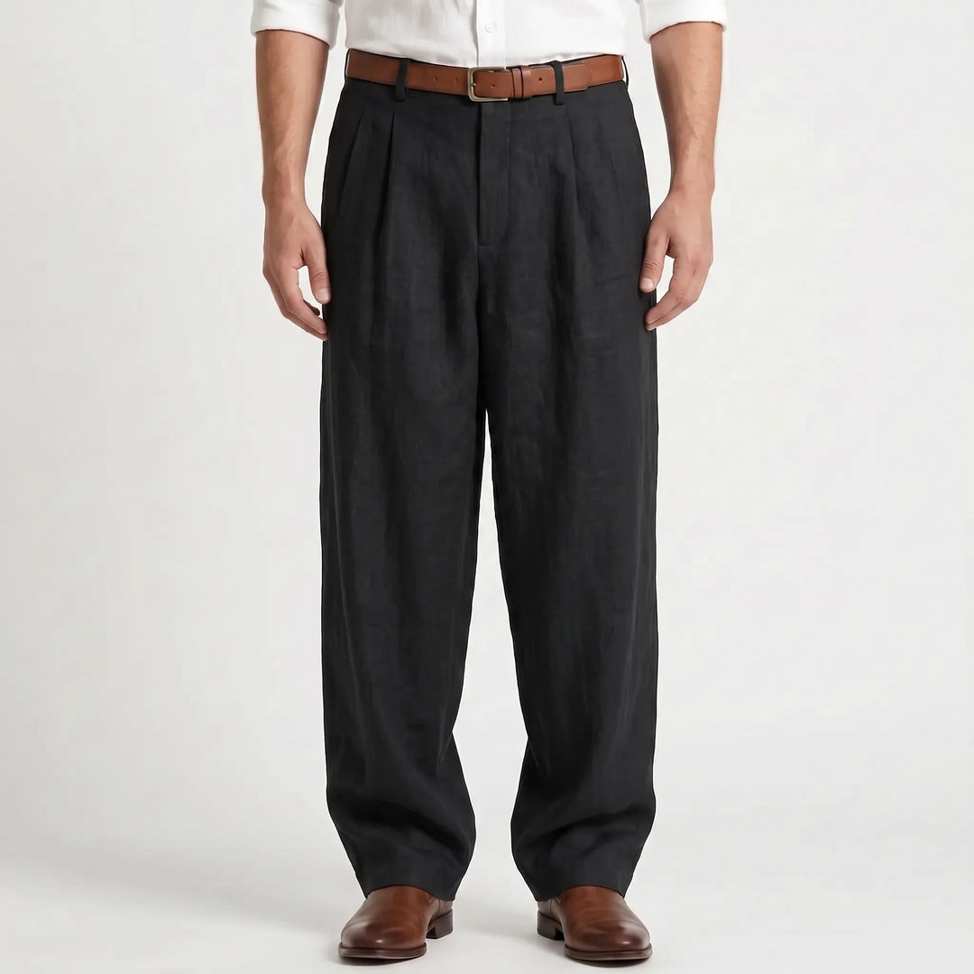 Men's Pleated Pants