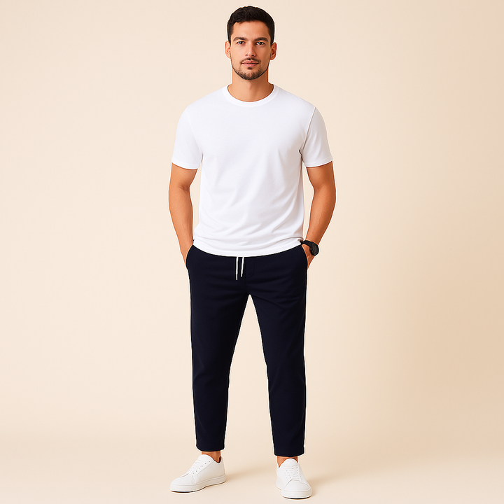 Men's Everyday Slim Fit Drawstring Pants