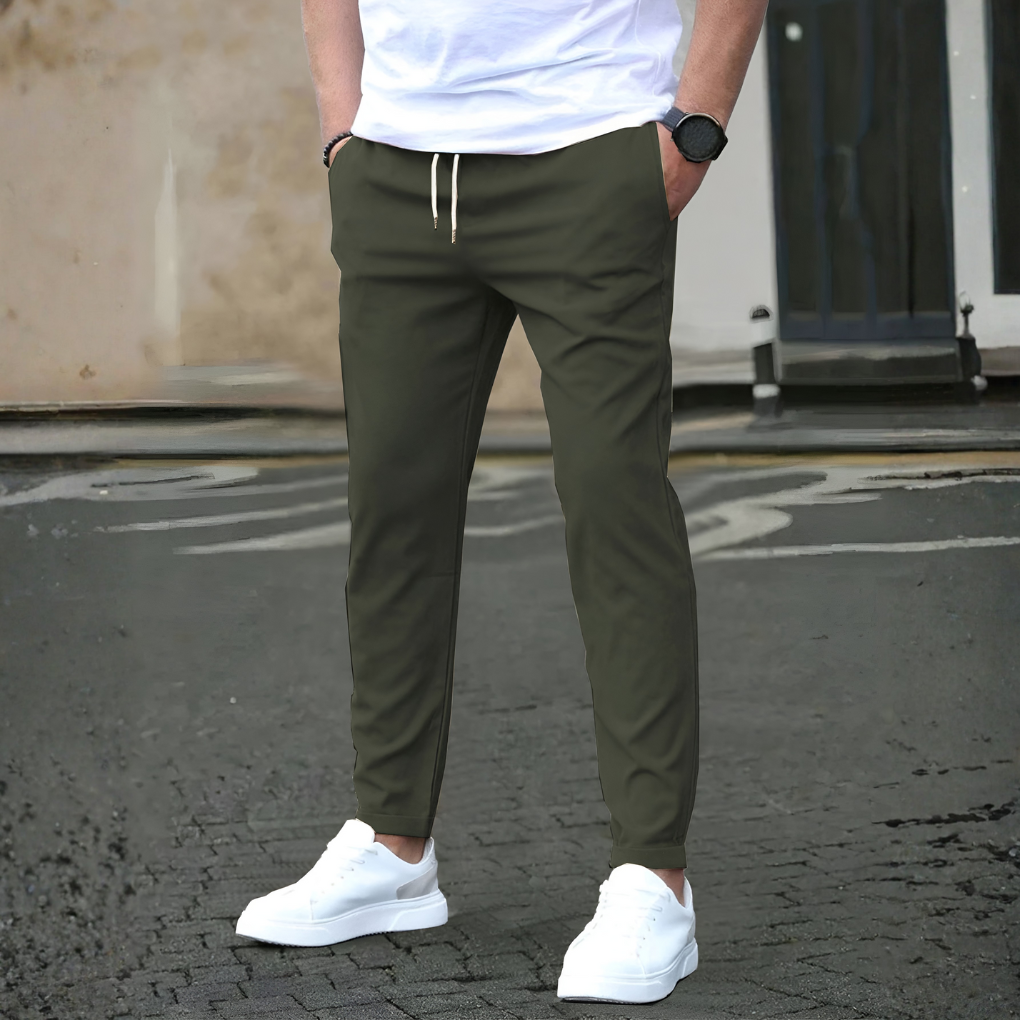 Men's Everyday Slim Fit Drawstring Pants