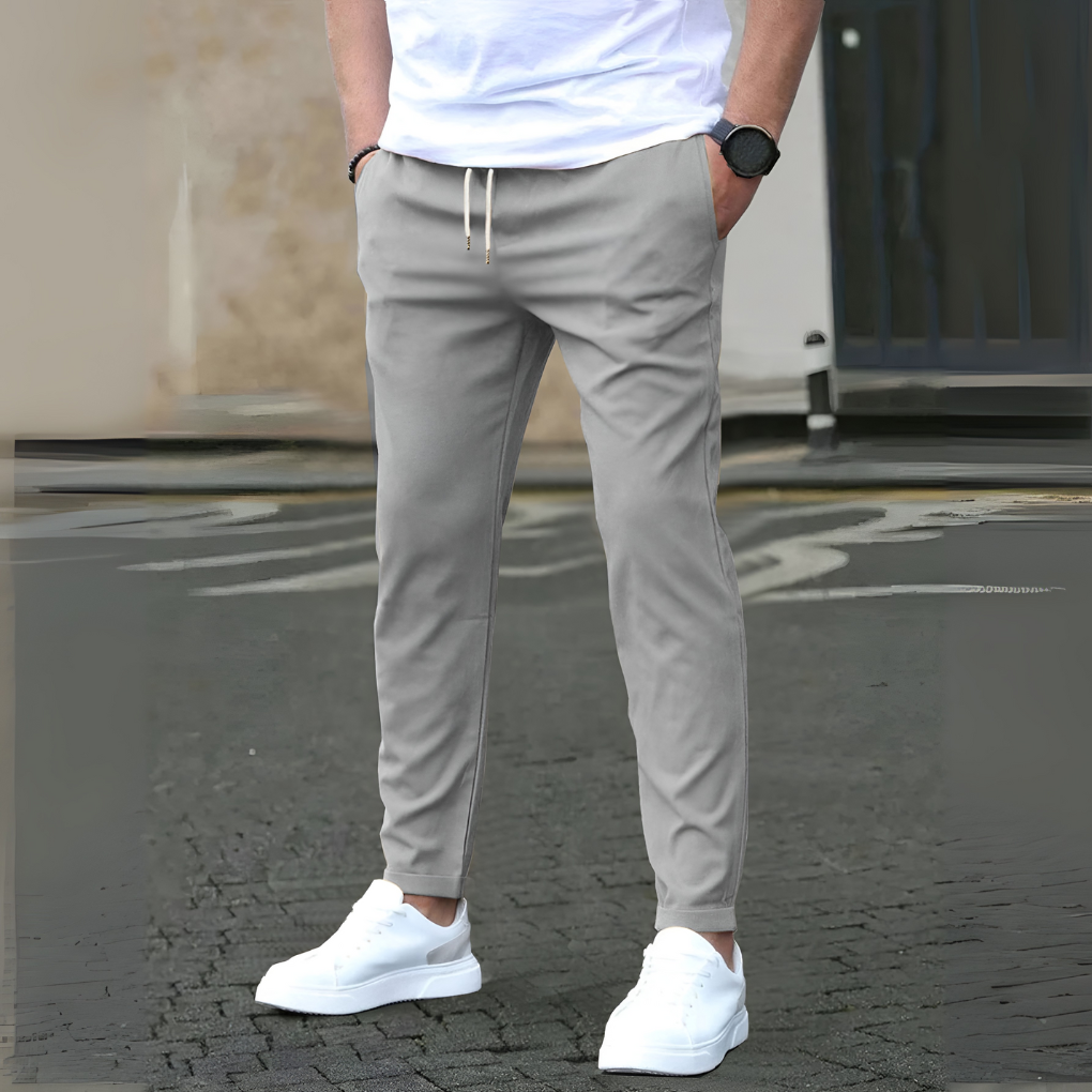 Men's Everyday Slim Fit Drawstring Pants