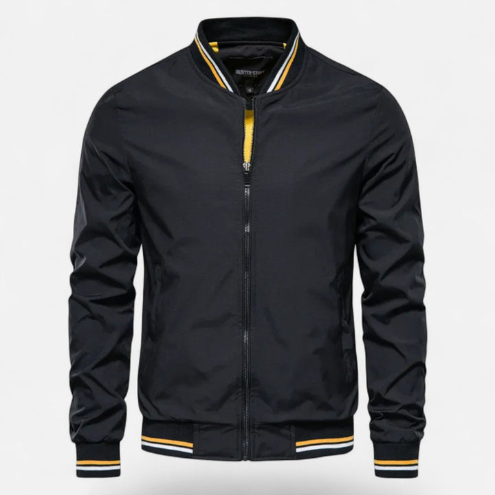 Men's Stand-Collar Non-Iron Casual Jacket