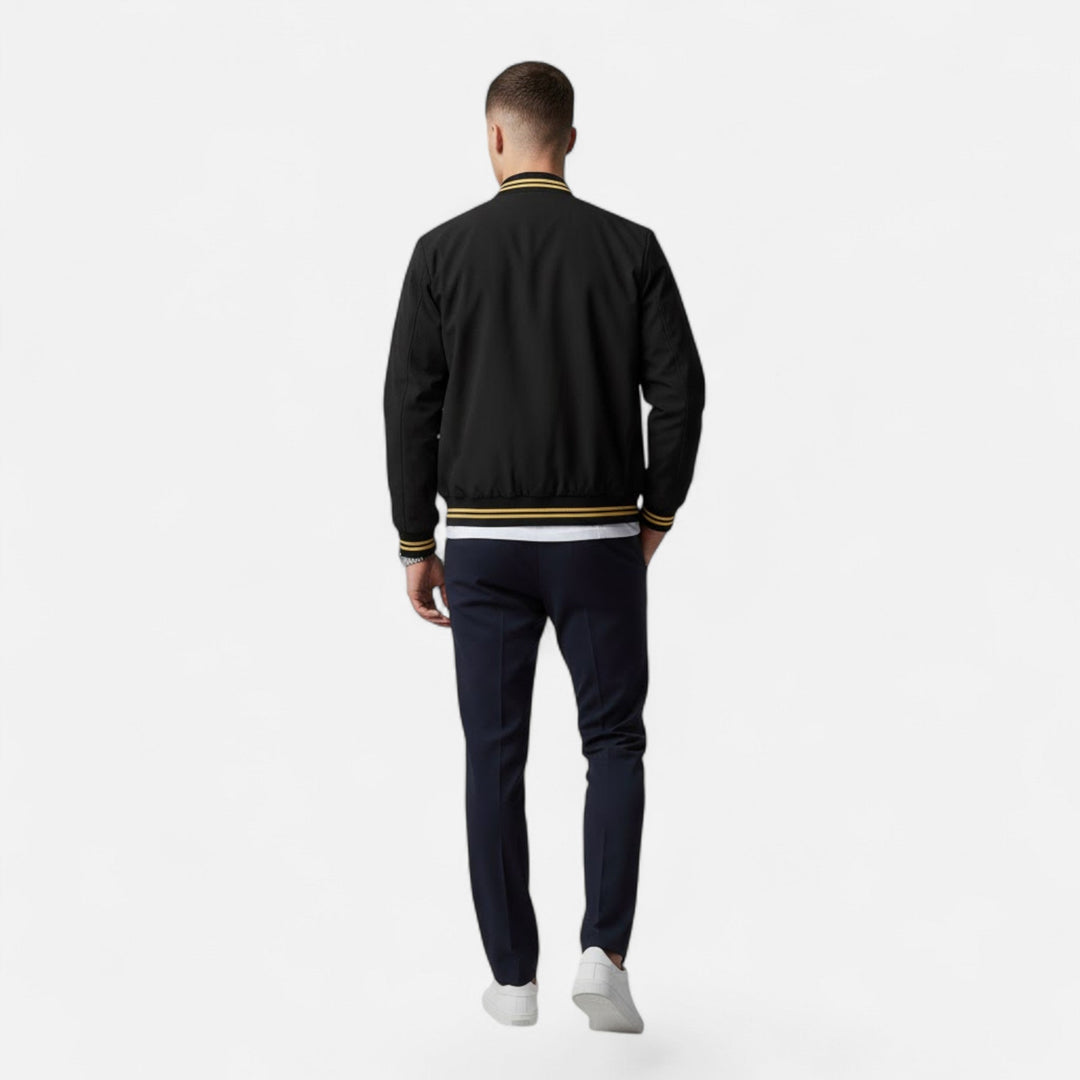 Men's Stand-Collar Non-Iron Casual Jacket