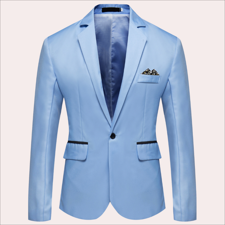 Men's Tailored Single Breasted Suit Blazer for Sharp Style
