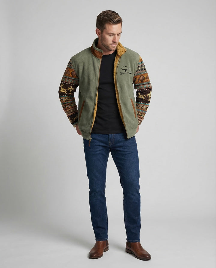Men's Versatile Outdoor Jacket for Warmth & Everyday Comfort