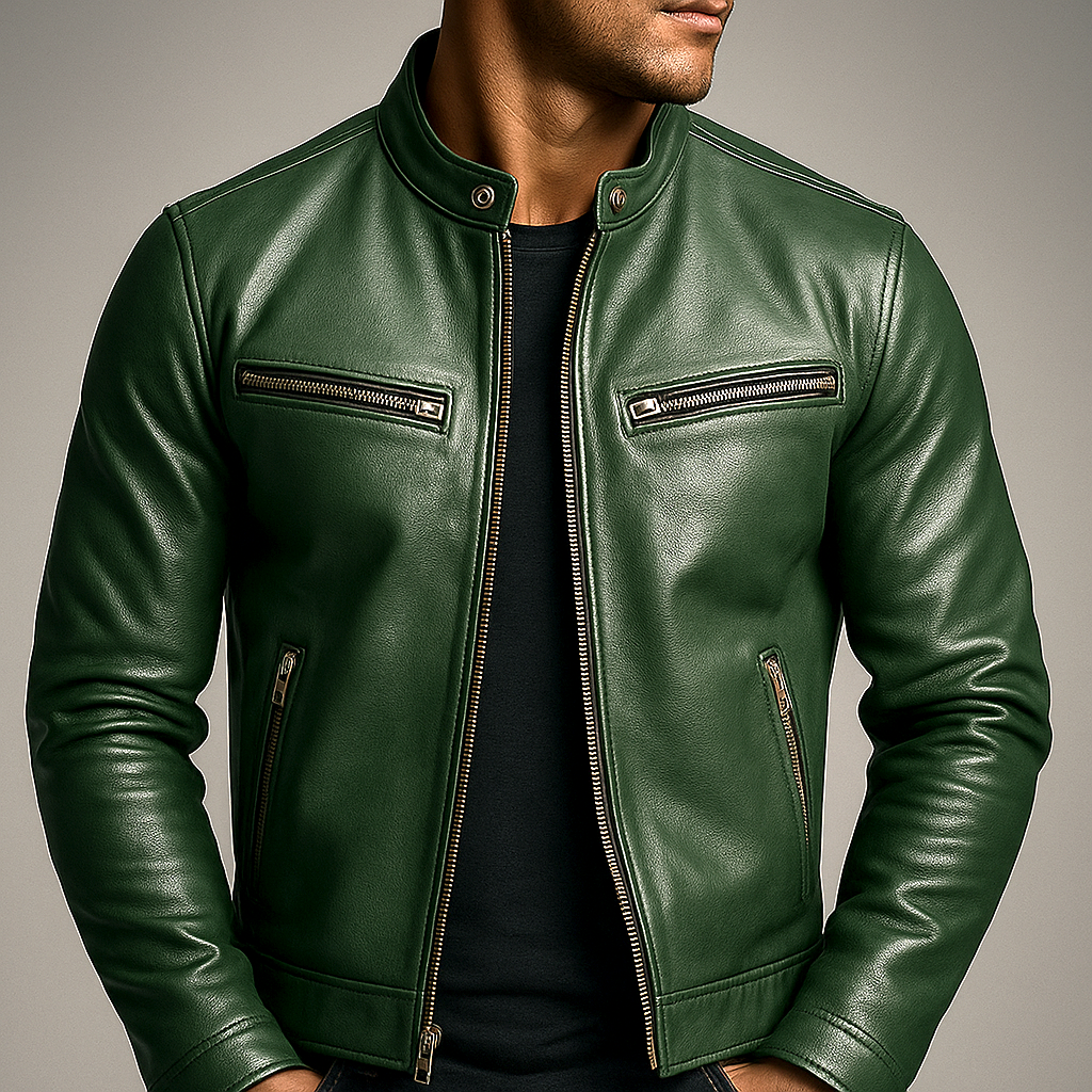 Men's Vintage Bomber Jacket - Timeless Style & Comfort