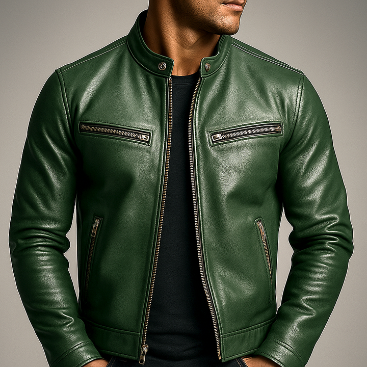 Men's Vintage Bomber Jacket - Timeless Style & Comfort