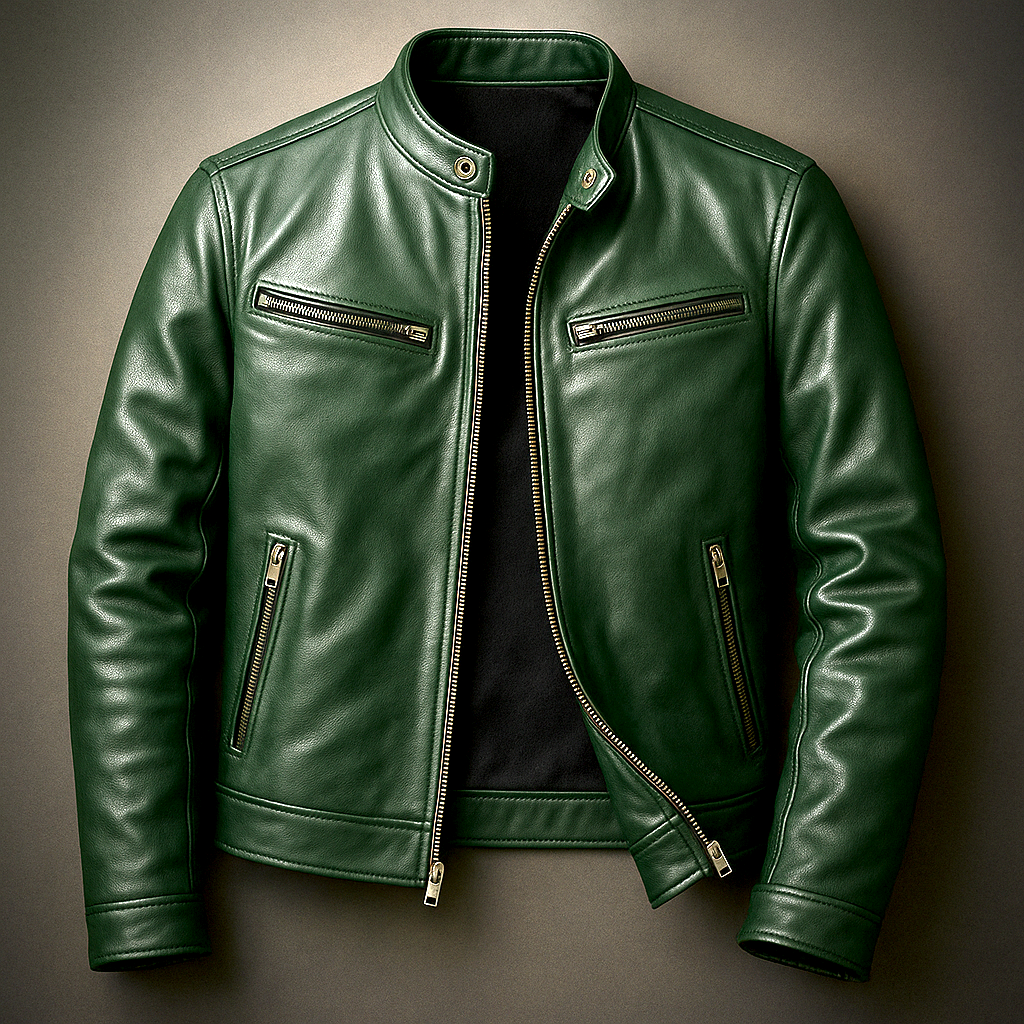Men's Vintage Bomber Jacket - Timeless Style & Comfort