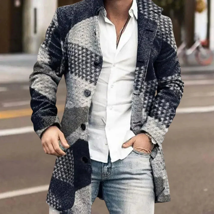 Men's Winter Coat, view 3 - Elena Harper