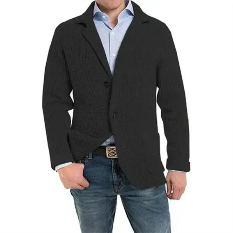 Étienne - Comfortable Knitted Jacket for Men