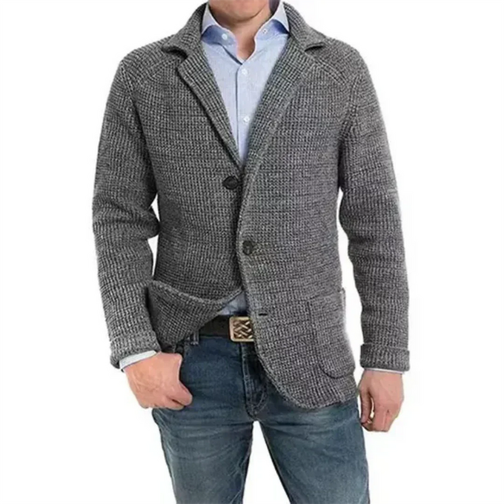 Étienne - Comfortable Knitted Jacket for Men