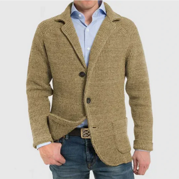 Étienne - Comfortable Knitted Jacket for Men